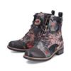 Rieker Tex Toe Cap Print Detail Boot - Floral Multi